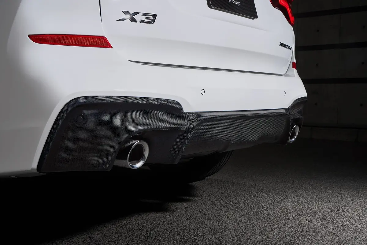 3D Design G01 X3 Pre-Lci Carbon Rear Diffuser 1