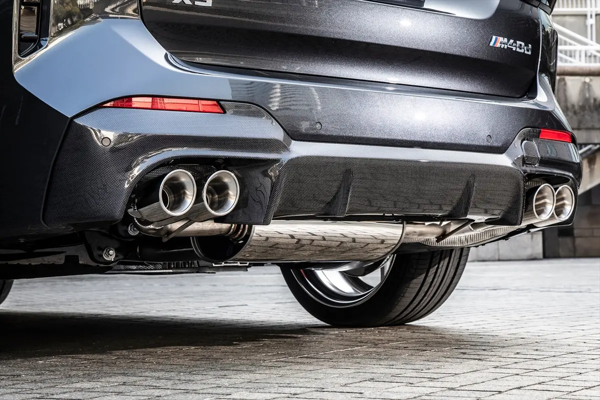 3D Design G01 X3 Lci M40i Carbon Rear Diffuser 1