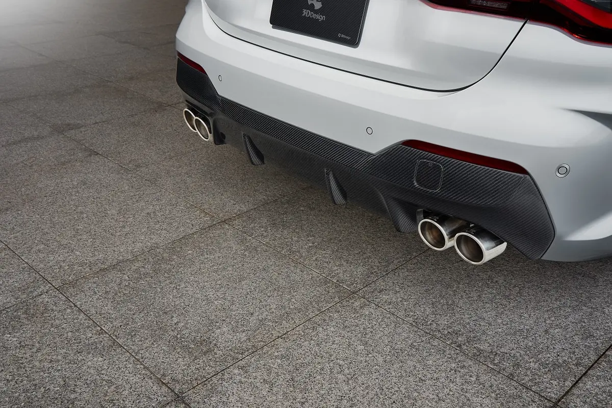 3D Design G22 / G23 4-Series M-Sport Carbon Rear Diffuser 1