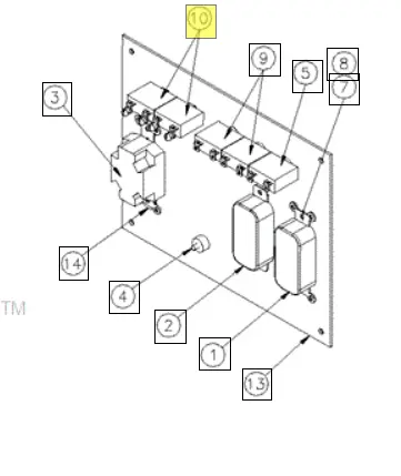 31086 Breaker, 30 Amp Ref 10 Northstar 1