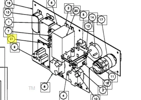 31118 Breaker 50 Amp Ref 21 Northstar 1