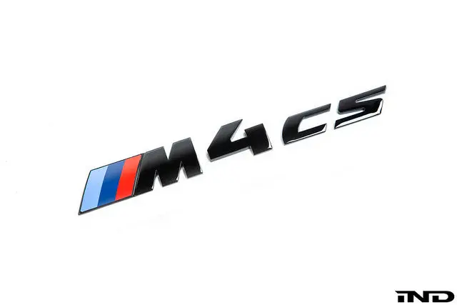 Ind F82 M4 Cs Painted Trunk Emblem 1
