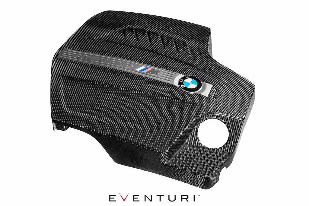 Eventuri Bmw F87 M2 N55 Black Carbon Engine Cover 1