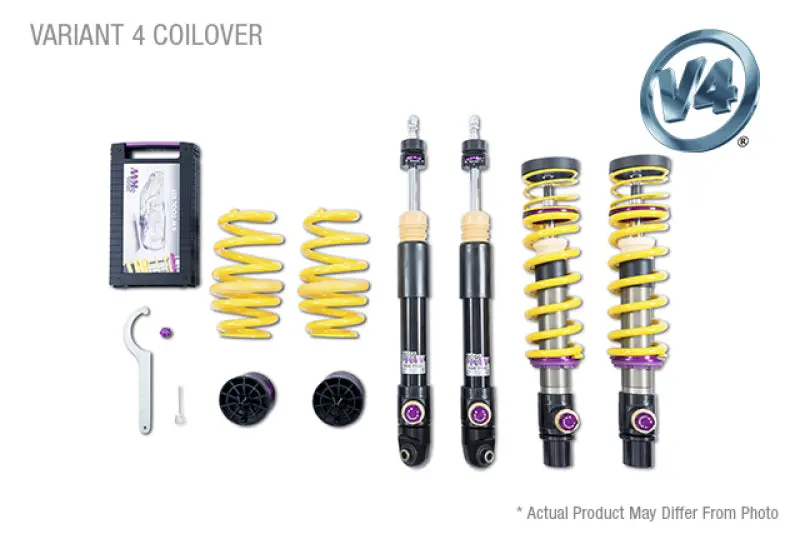 Kw Coilover Kit V4 Early 2015 Bmw M3 F80 Sedan W/O Edc 1