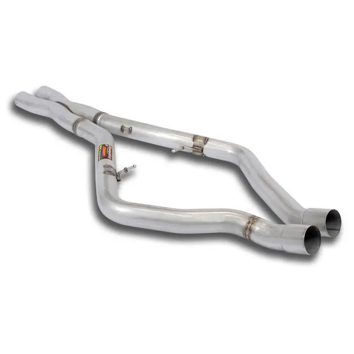 Supersprint Bmw F85 X5m / F86 X6m Centre Pipe Right - Left "X-Pipe" 1
