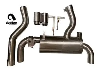 Active Autowerke F22 M235i Performance Valved Rear Exhaust Gen 2 1