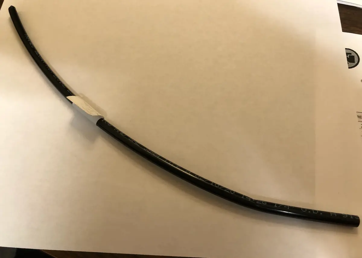 34746 Throttle Control Tube 14" O.D.  ( Sold By The Foot )   Northstar 1