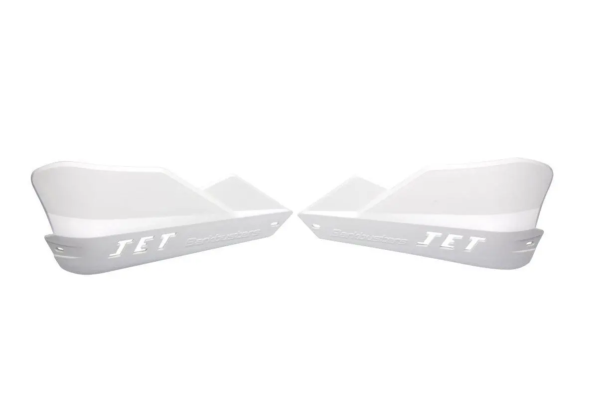 Barkbusters Jet Plastic Guard For Barkbusters Backbones (White) 1