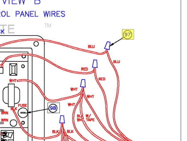35408 Nut, Wire Red Ref 97 Northstar 1