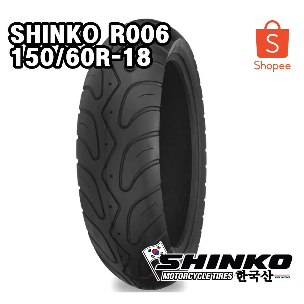 Shinko Tyres R006 Rear Tyres Kawasaki Zx-25R  (150/60R-18) 150 60 18 1