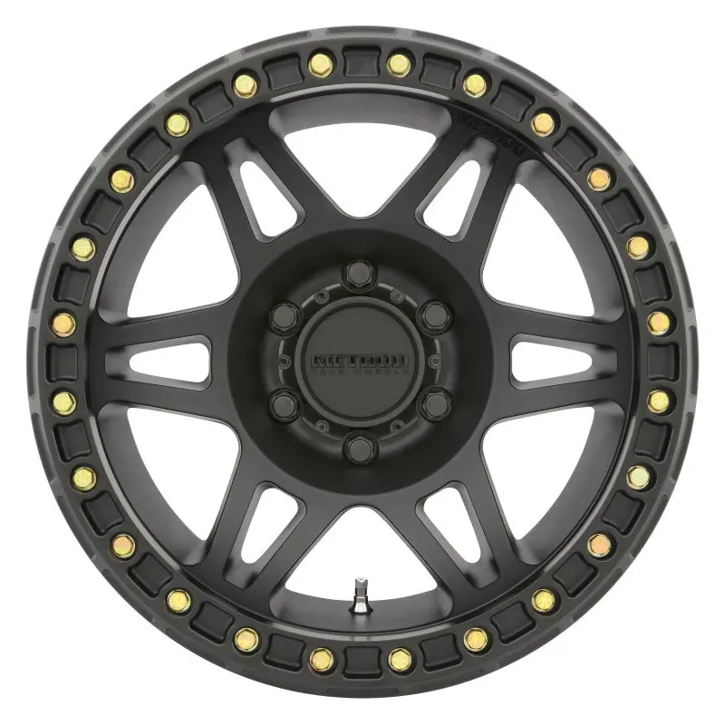 Ford Bronco Method Mr106 Beadlock 17X9 -44Mm Offset 6X5.5 108Mm Cb Matte Black W/Bh-H24125 Wheel 1