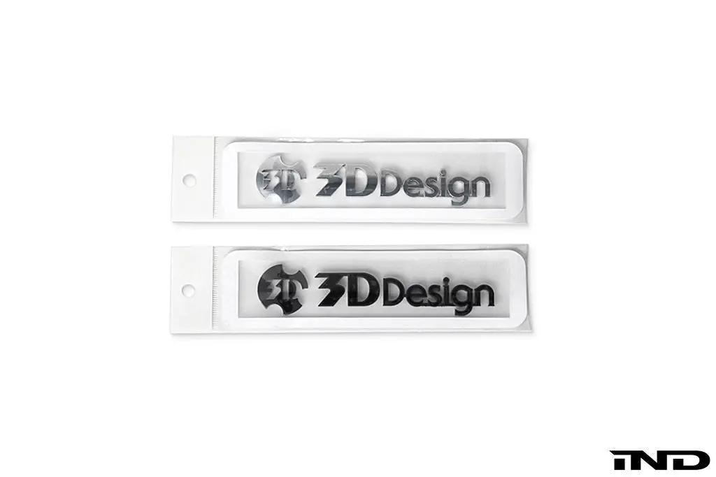 3D Design Logo Trunk Emblem 1