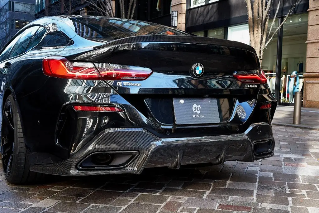 3D Design G16 8-Series Gran Coupe Carbon Rear Diffuser 1