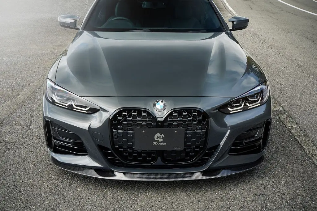 3D Design G22 / G23 4-Series M-Sport Carbon Front Lip 1