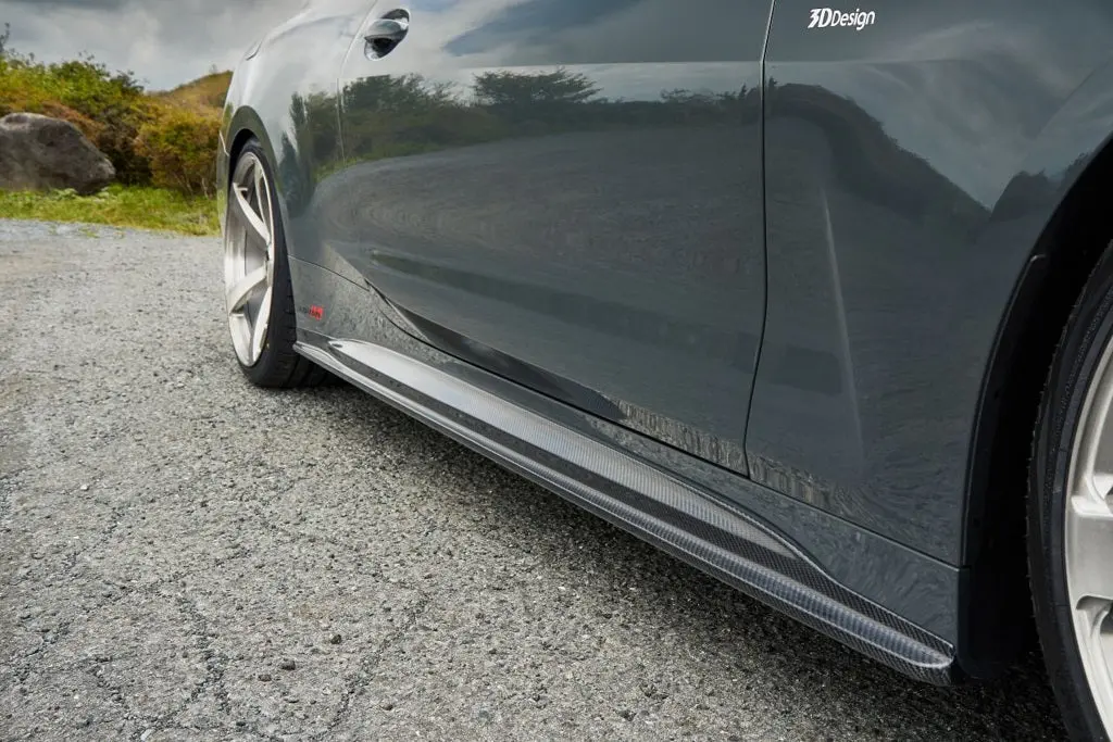 3D Design G22 / G23 4-Series M-Sport Carbon Side Skirt Set 1