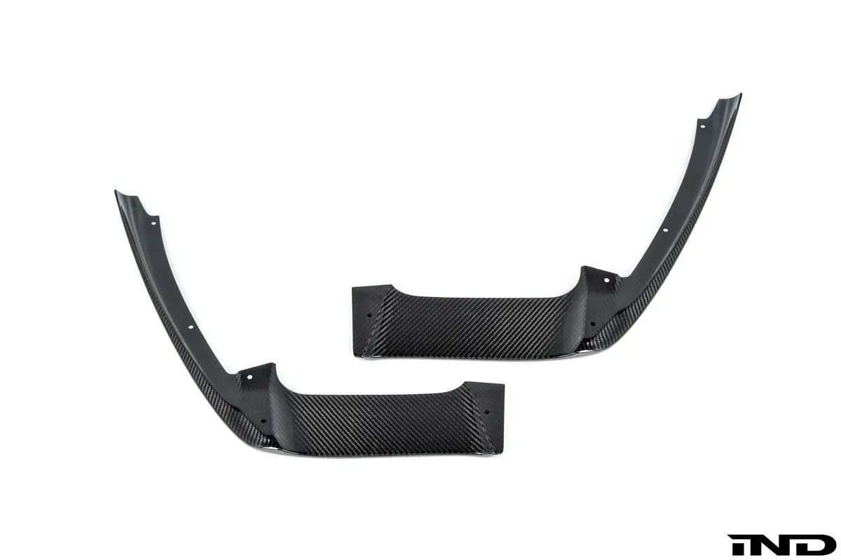3D Design F93 M8 Gran Coupe Carbon Rear Under Splitters 1