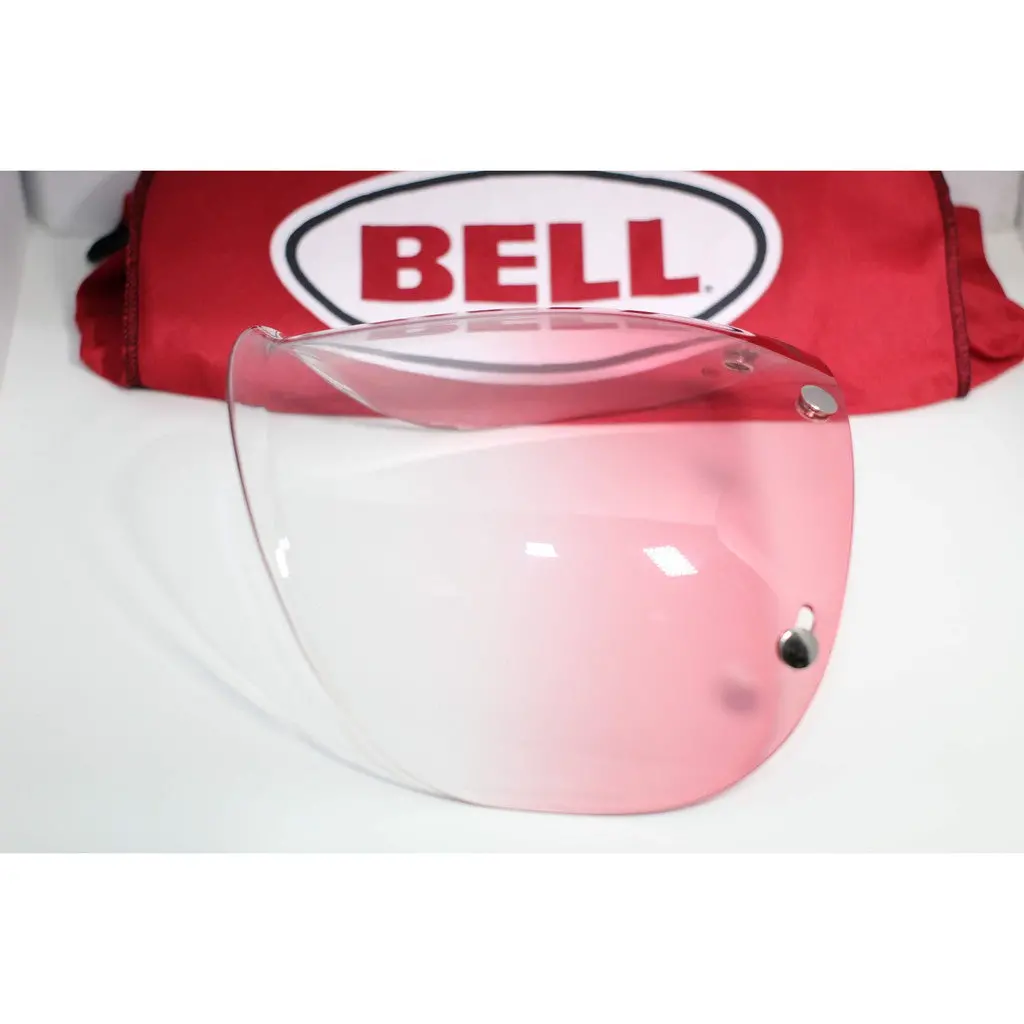 Bell Visor Sparepart For Custom 500 Ps-3 Snap (Snap Shield Pink Gradient) 2