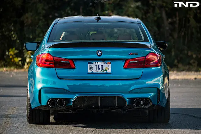 3D Design F90 M5 Carbon Trunk Spoiler - 2X2 1