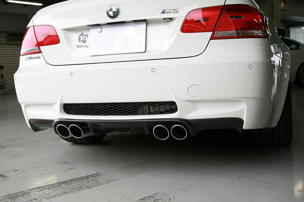 3D Design E92 / E93 M3 Carbon Rear Diffuser 1