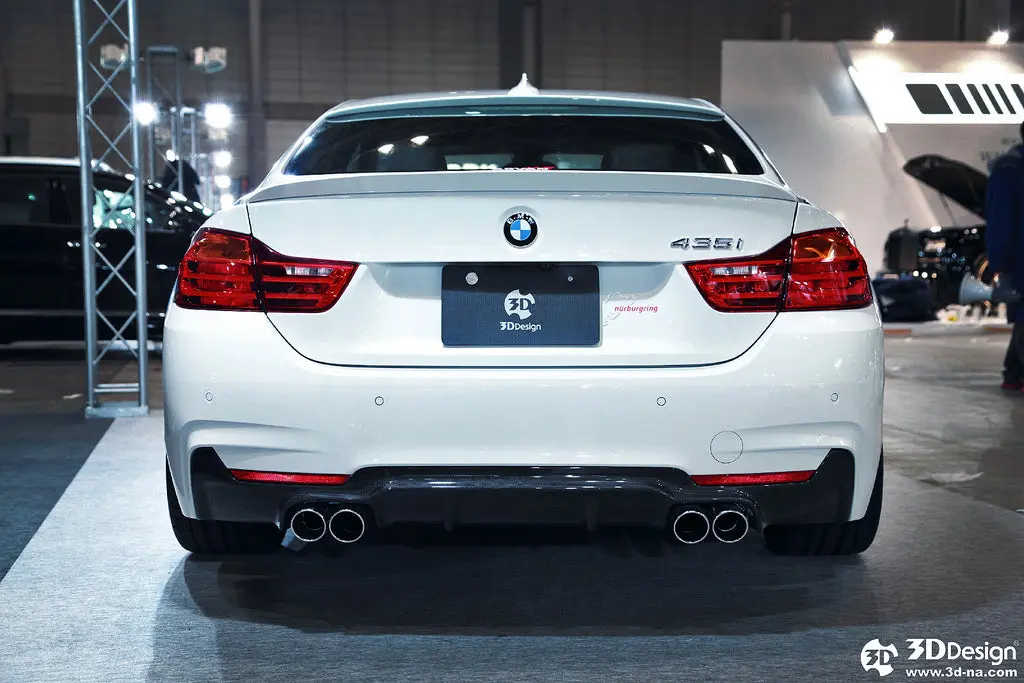 3D Design F32 / F36 4-Series M-Sport Carbon Rear Diffuser 1