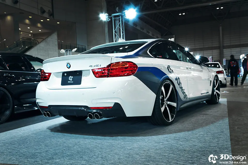 3D Design F32 4-Series Trunk Spoiler 1