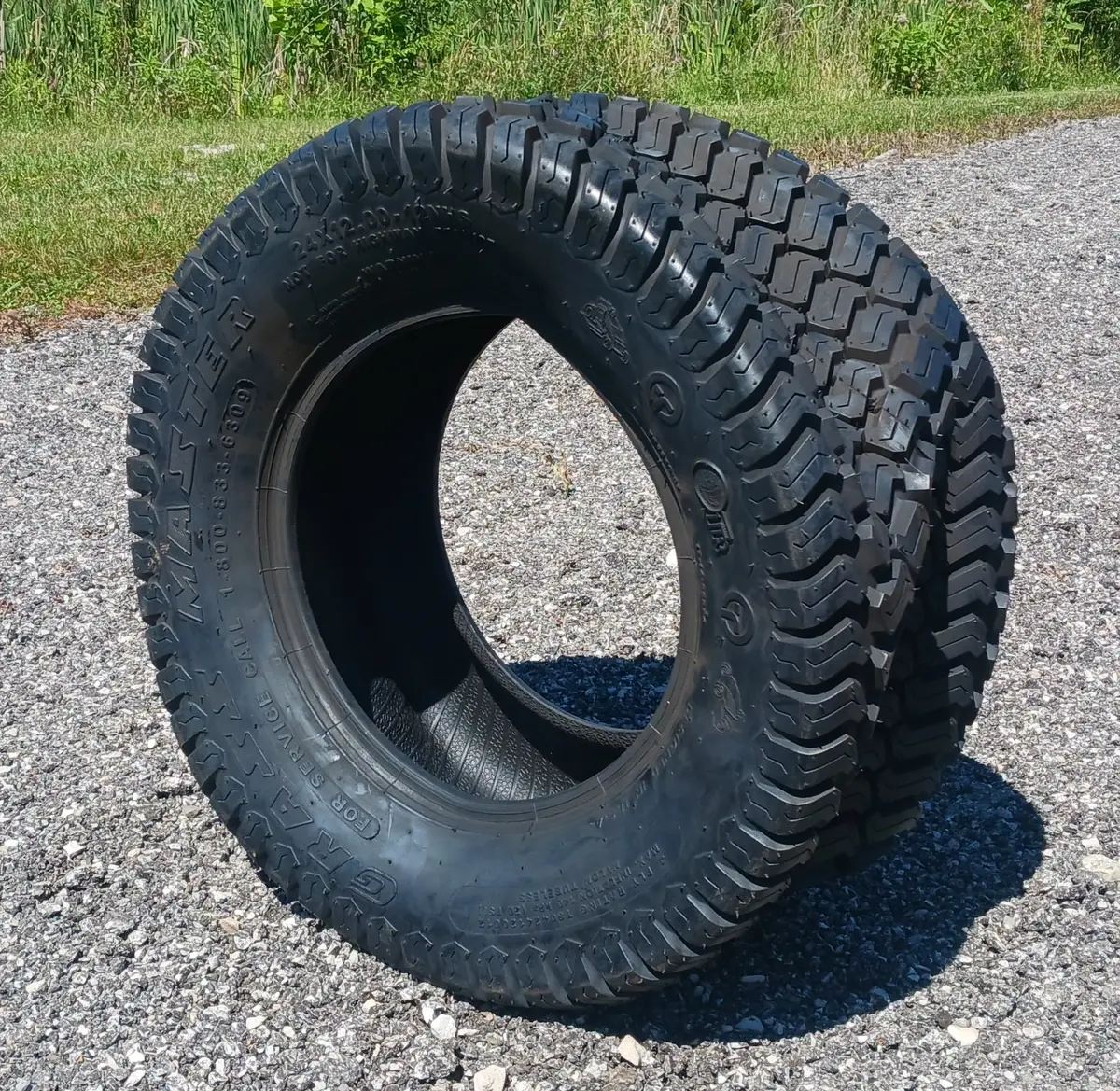 400339  Tire-24X12-12; Turf Tread Dixie Chopper On Sale W3 1