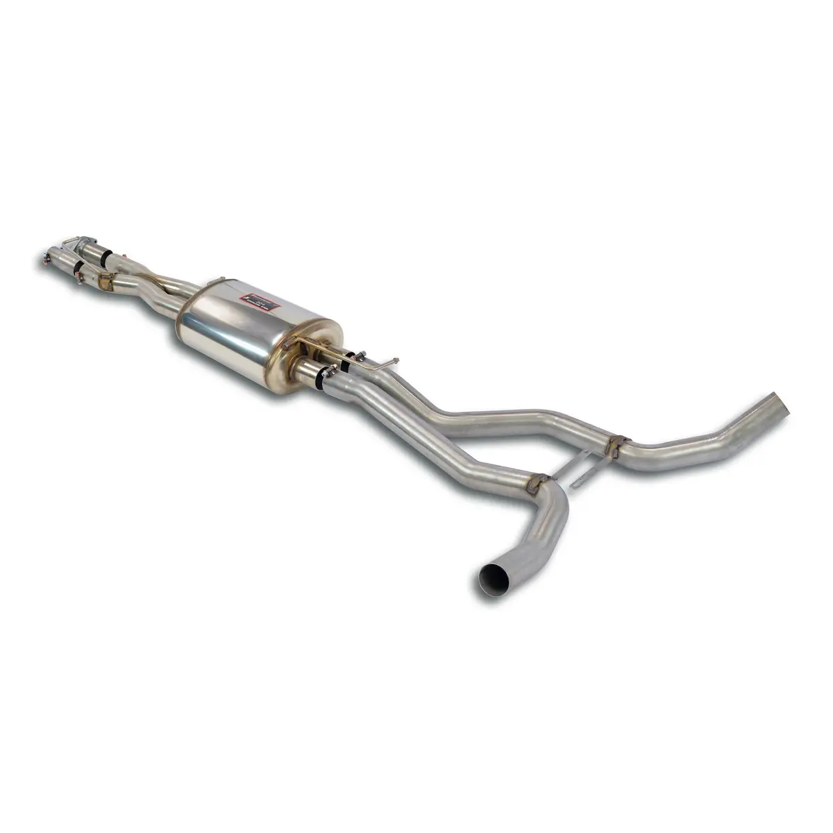 Supersprint Land Rover Discovery Centre Exhaust Right - Left + "X-Pipe" 1