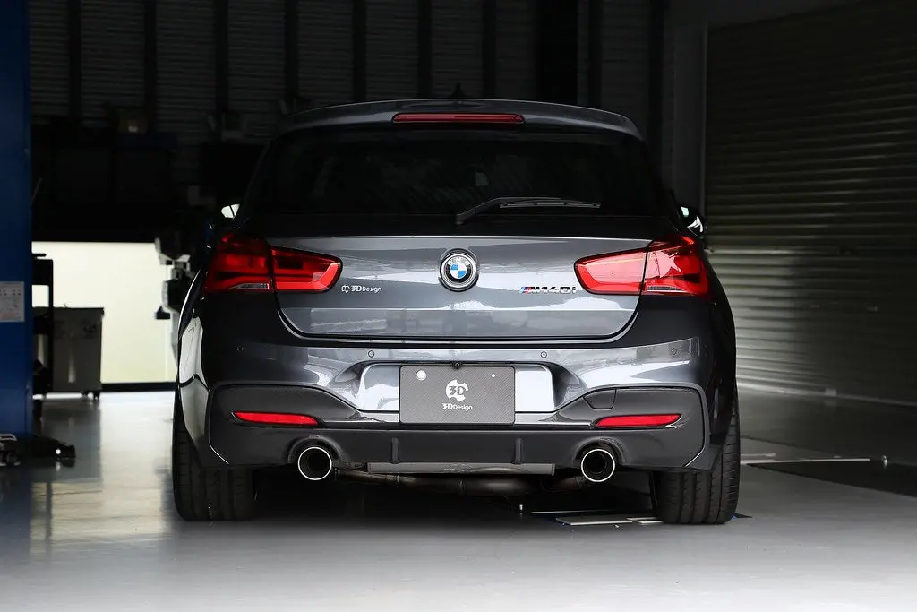 3D Design F20 1-Series Lci M-Sport Carbon Rear Diffuser 1