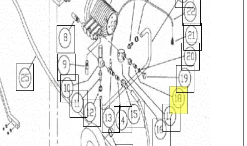 4029 1/2" Mpt Brass Garden Hose Insert Ref 18 Northstar 1