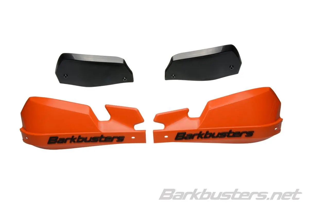 Barkbusters Vps Plastic Hand Guards With Wind Deflector Set (Orange) 1