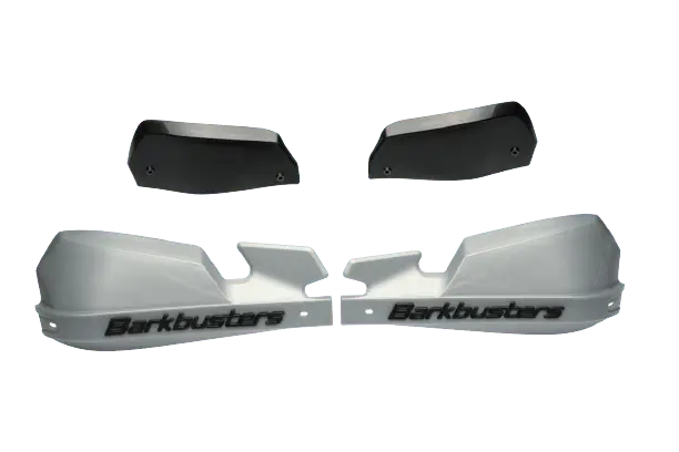 Barkbusters Vps Plastic Hand Guards With Wind Deflector Set (Silver) 1