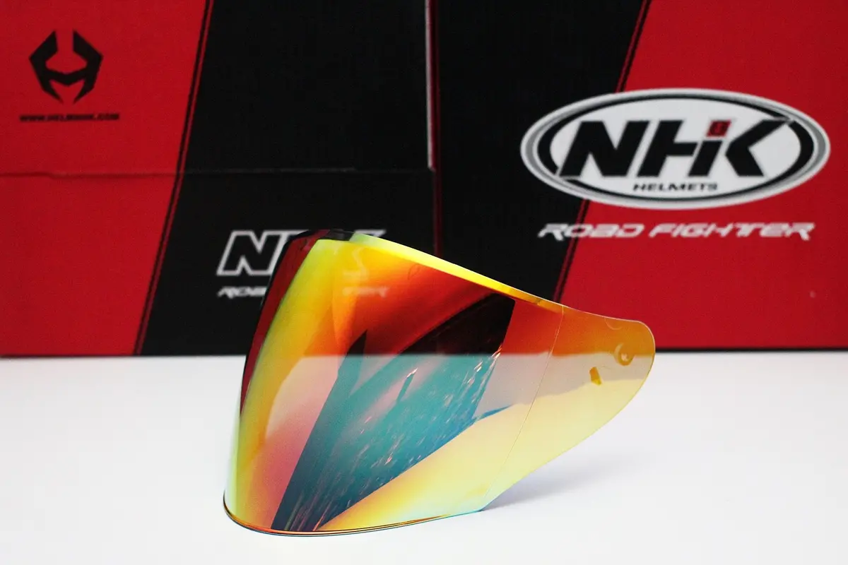Nhk R1 V2 Visor Sparepart  (Red) 1