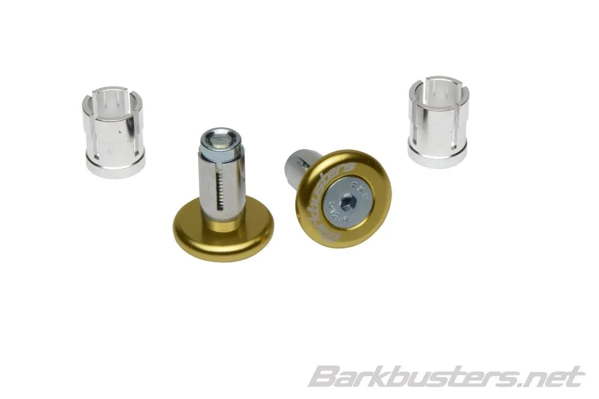 Barkbusters Accessory Bar End Plug Protectors (Gold) 1