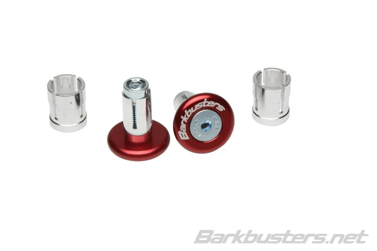 Barkbusters Accessory Bar End Plug Protectors (Red) 1