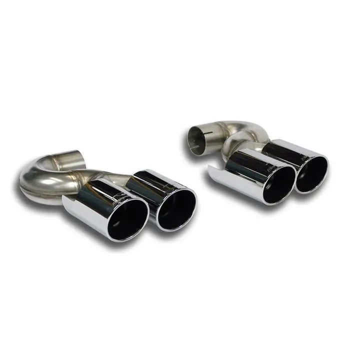 Supersprint Bmw E71 / E72 X6 Endpipe Kit Right Oo90 - Left Oo90(For M Rear Bumper Model) 1