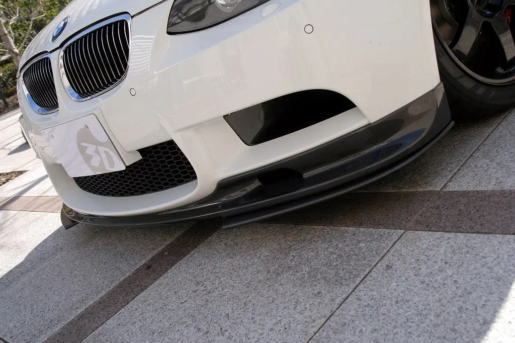 3D Design E9x M3 Carbon Front Under Splitter Set 1