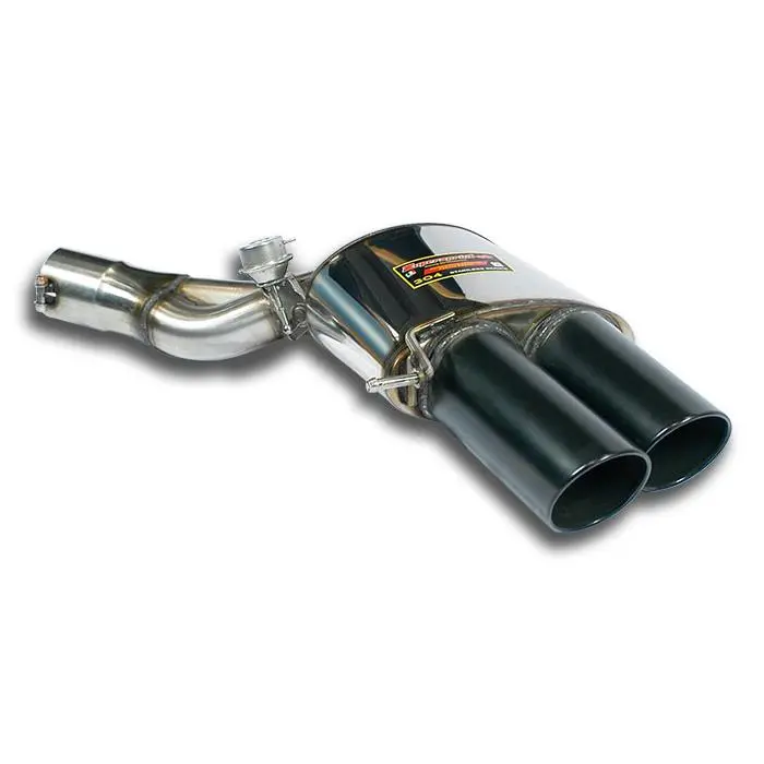 Supersprint Bmw F06 M6 Gran Coupè Rear Exhaust Right Oo100 "Gun Metal Grey" With Valve 1