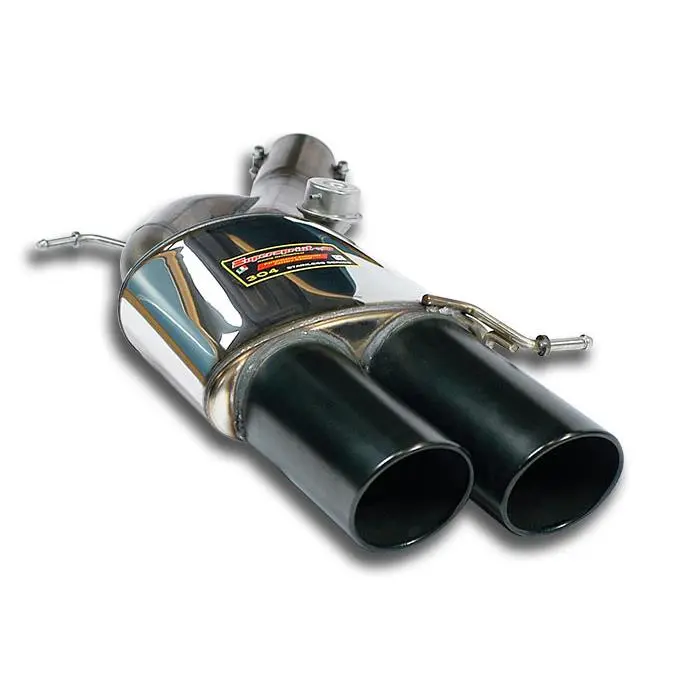 Supersprint Bmw F06 M6 Gran Coupè Rear Exhaust Left Oo100 "Gun Metal Grey" With Valve 1