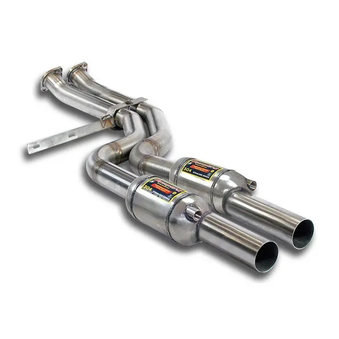 Supersprint Bmw E39 Front Exhaust With Metallic Catalytic Converter Right + Left 1