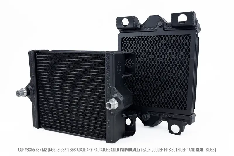 Csf Bmw F87 M2 And Gen 1 B58 High Performance Auxiliary Radiator 1