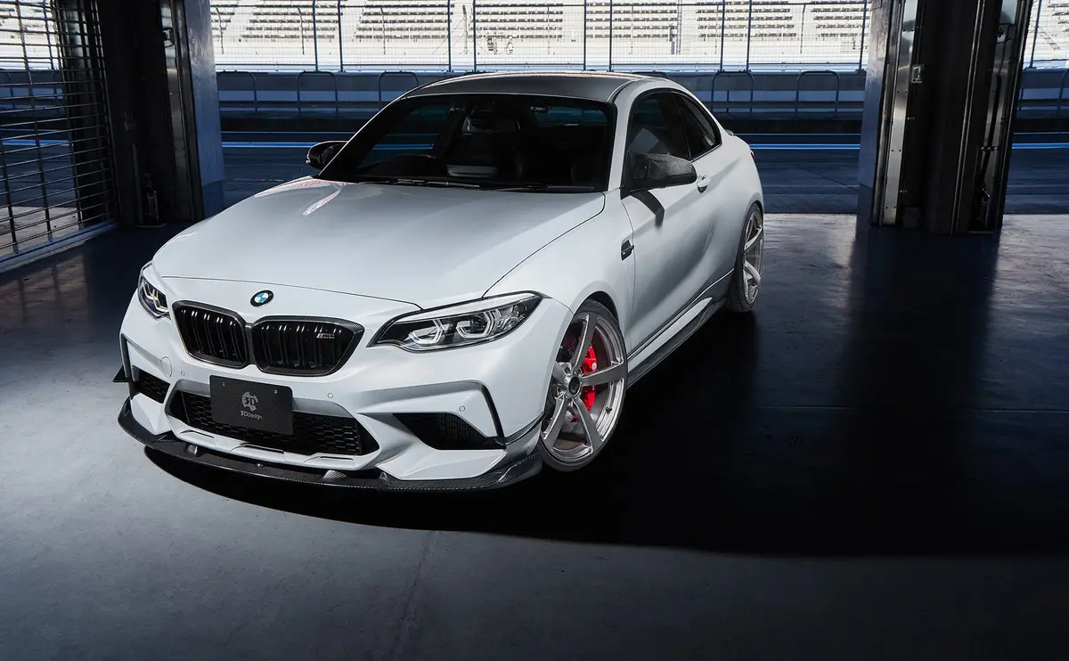 3D Design F87 M2 Competition Carbon Front Lip 1