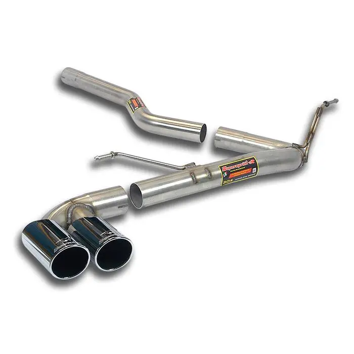 Supersprint Bmw F22 2 Series Coupè 2013 -> 2017 Connecting Pipe + Rear Pipe Oo80(Muffler Delete) 1