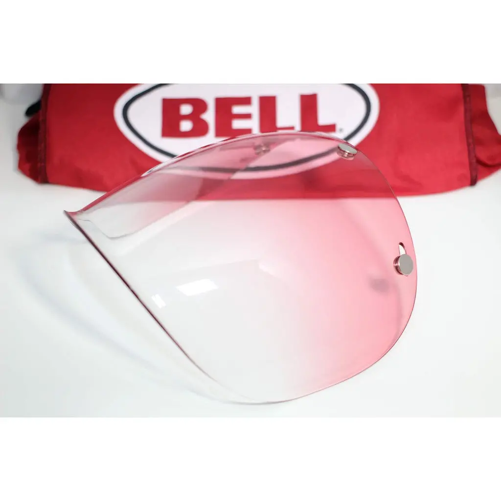 Bell Visor Sparepart For Custom 500 Ps-3 Snap (Snap Shield Pink Gradient) 1