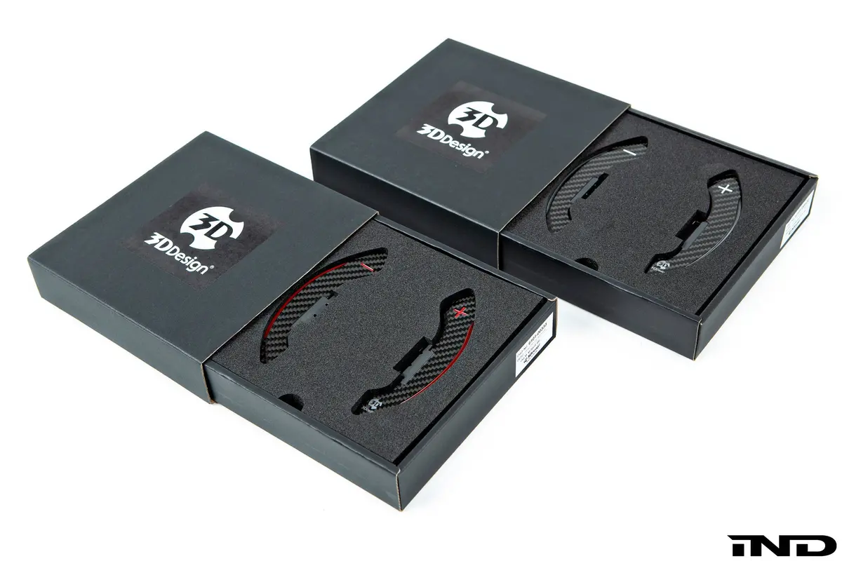 3D Design F-Chassis Carbon Shift Paddle Set - Dct 1