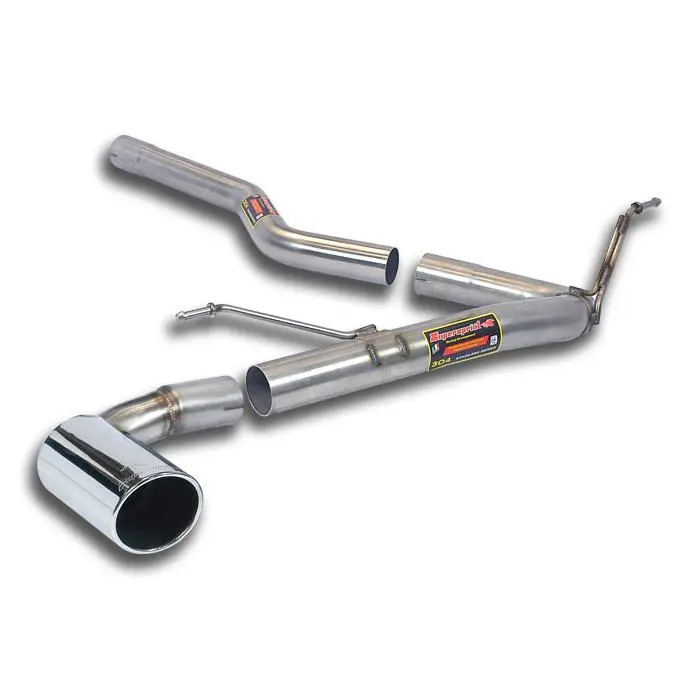 Supersprint Bmw F20 / F21 -> 2015 Connecting Pipe + Rear Pipe O90(Muffler Delete) 1