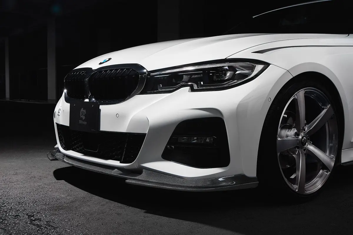 3D Design G20 / G21 3-Series M-Sport Carbon Under Splitter Set 1