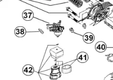 49-72 Carburetor Ref 37 Yamakoyo 1