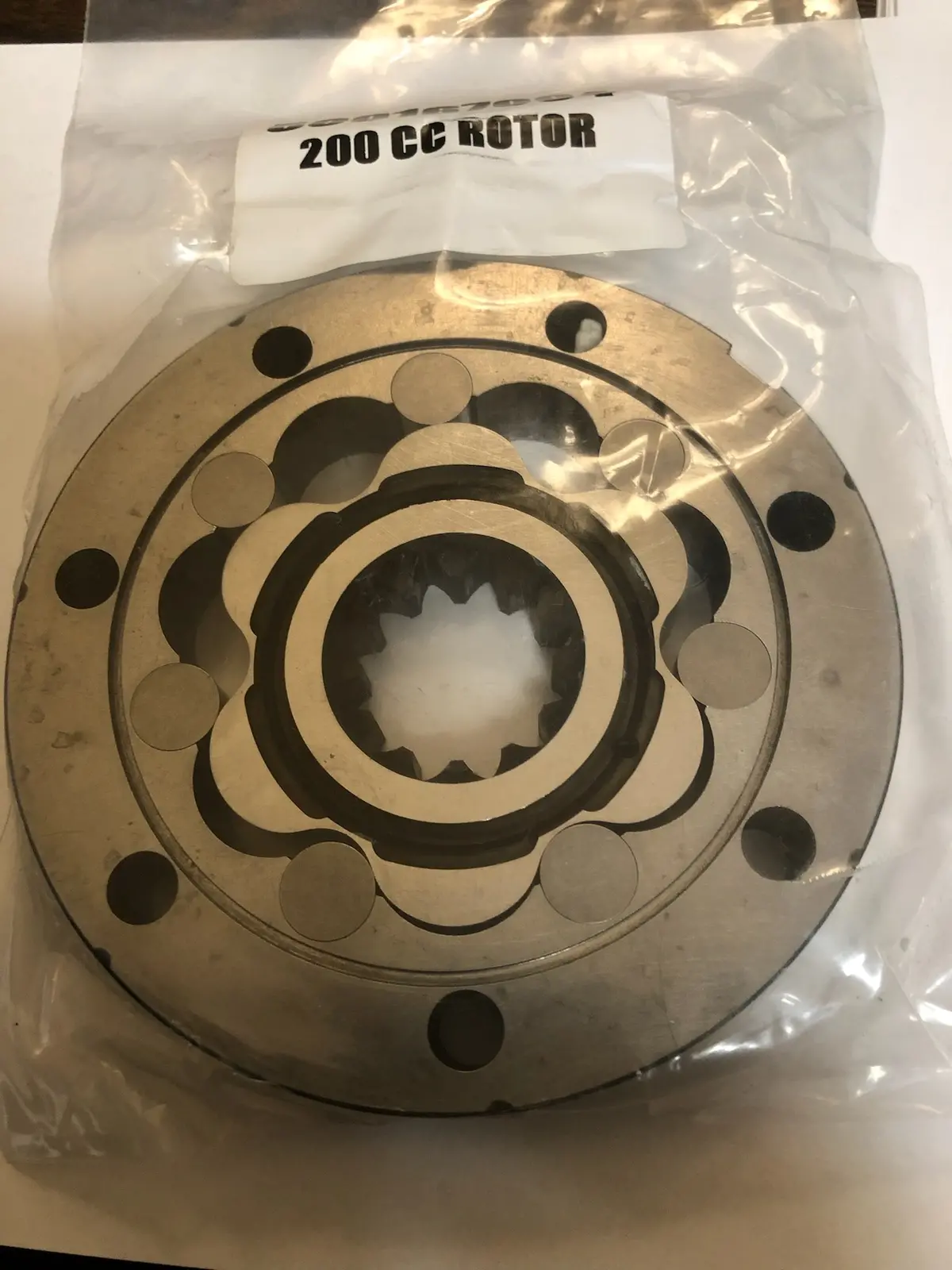 500167004 200Cc Rotor Kit 12.4 Cui White Hydralics 1
