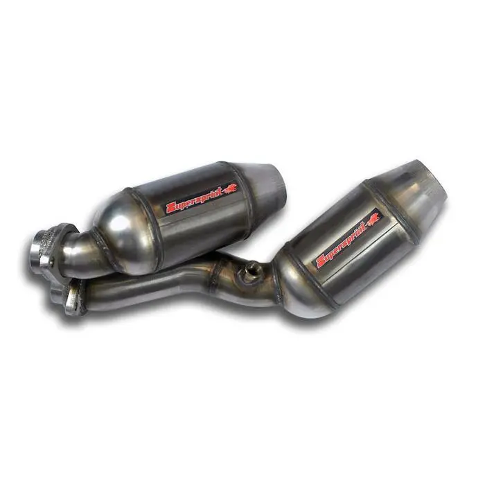 Supersprint Bmw E46 M3 Metallic Catalytic Converter Hjs, 100Cpsi Kit For Oem Headers(Weld On Connection) 1