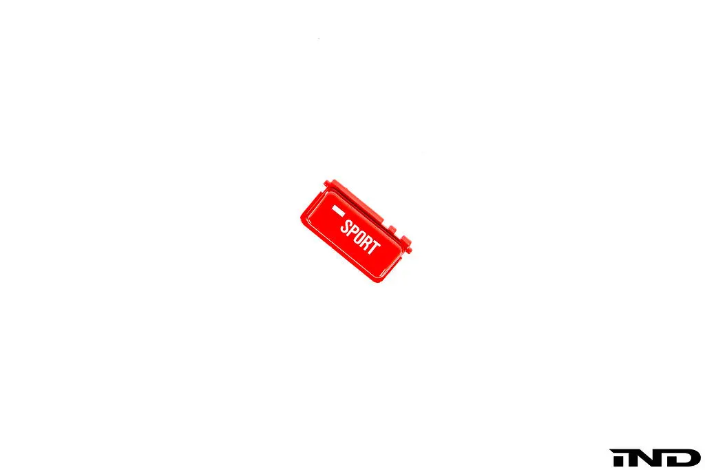 Ind E46 M3 Red Sport Mode Button 6